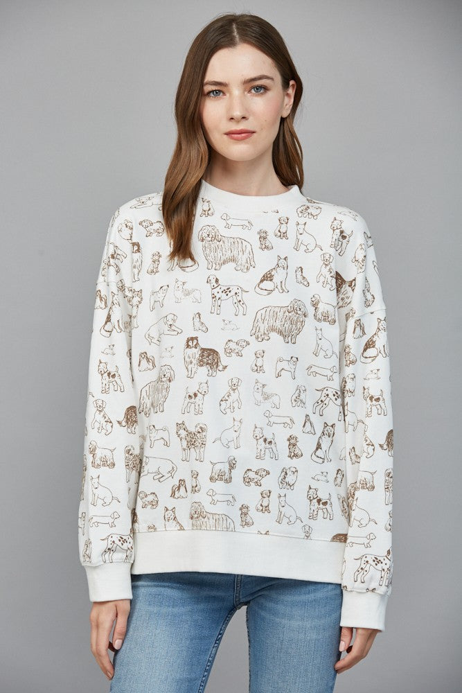 Paws & Play Graphic Sweatshirt