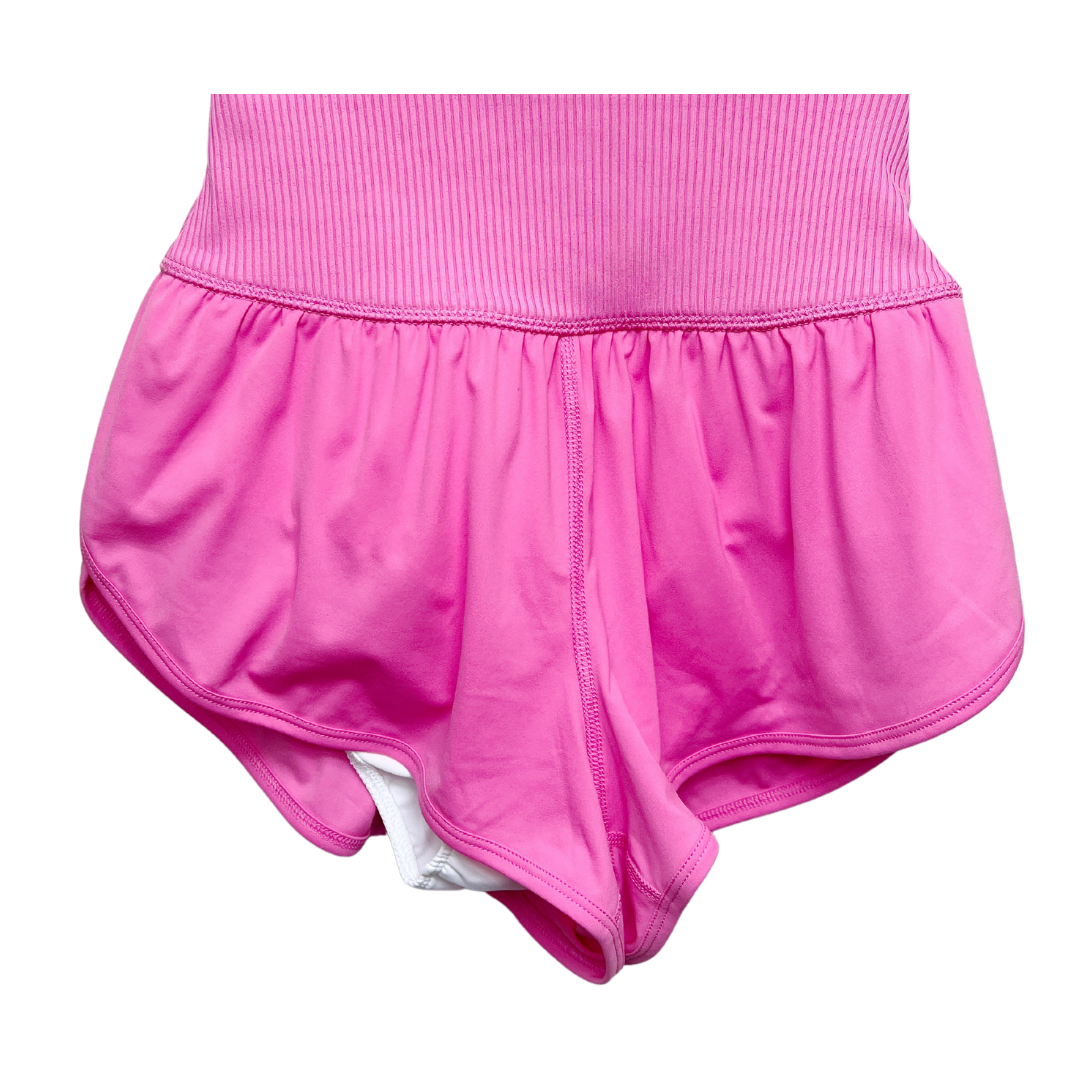 Free People Game Time Shorts in Wild Azela