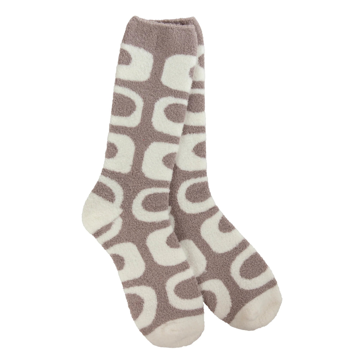 worlds softest cozy cali crew socks in seamless nirvana