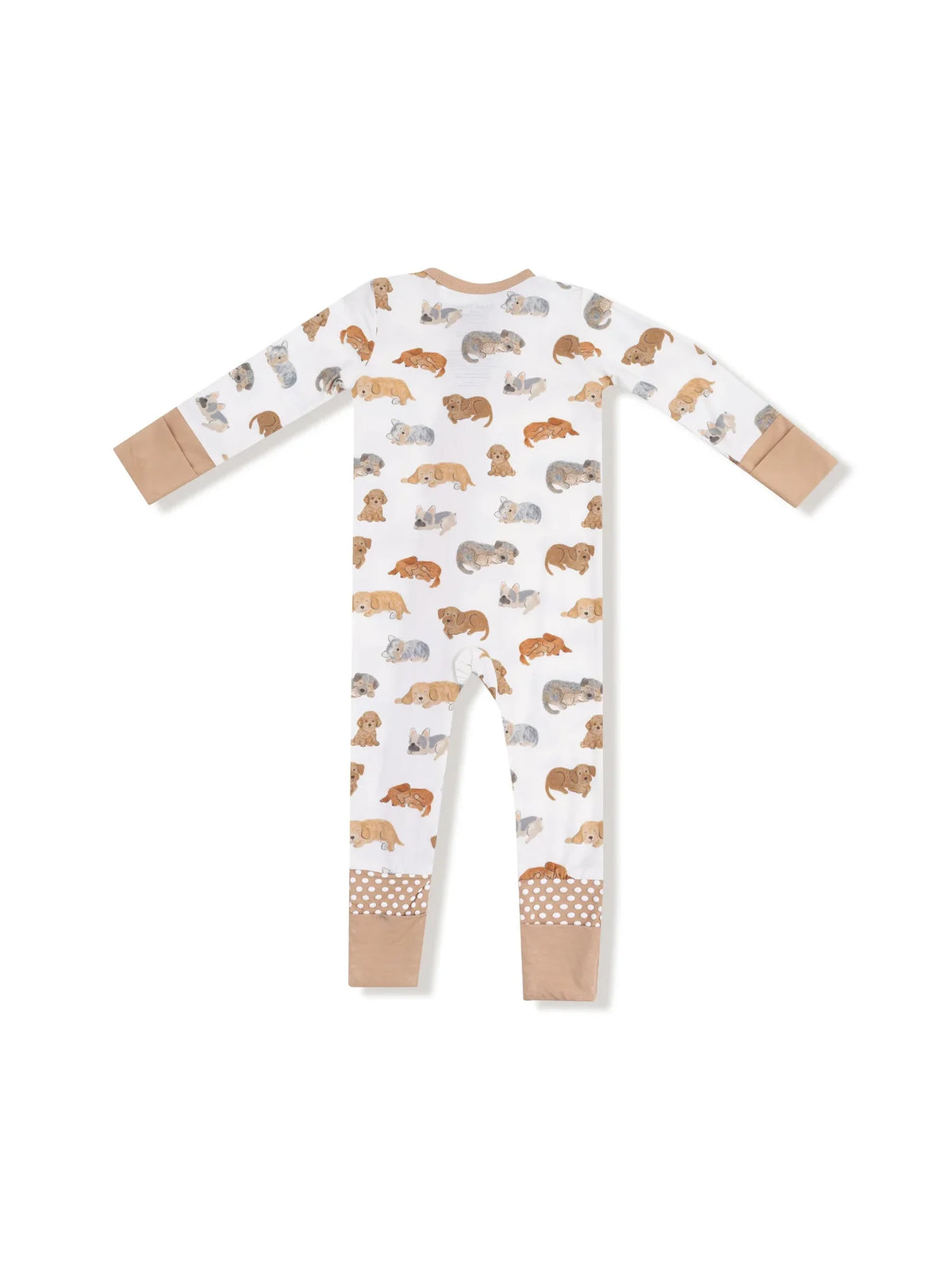 Angel Dear 2-Way Zipper Romper Napping Puppies
