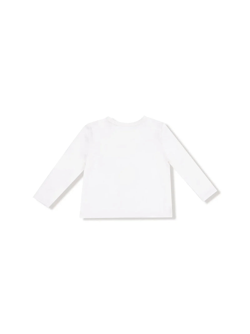 Angel Dear Baby & Toddler Varsity Basketball Embroidered Tee