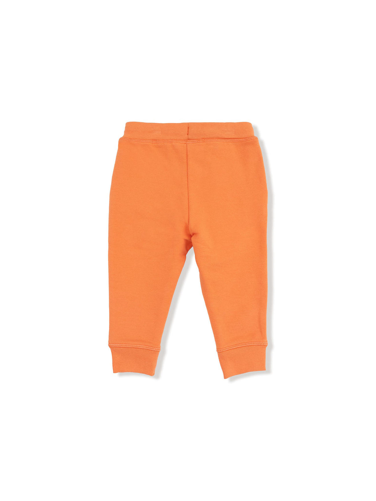 Angel Dear Baby & Toddler Orange Varsity Jogger Pants