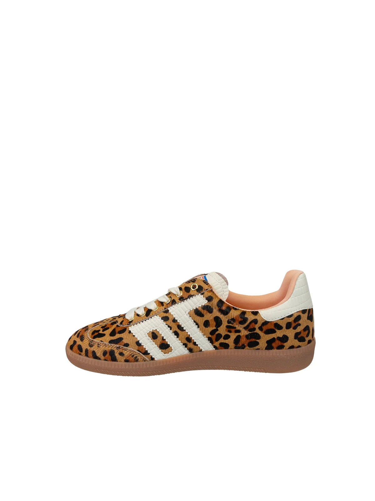 BACK 70 Cloud Sneakers in Leopard Camel White