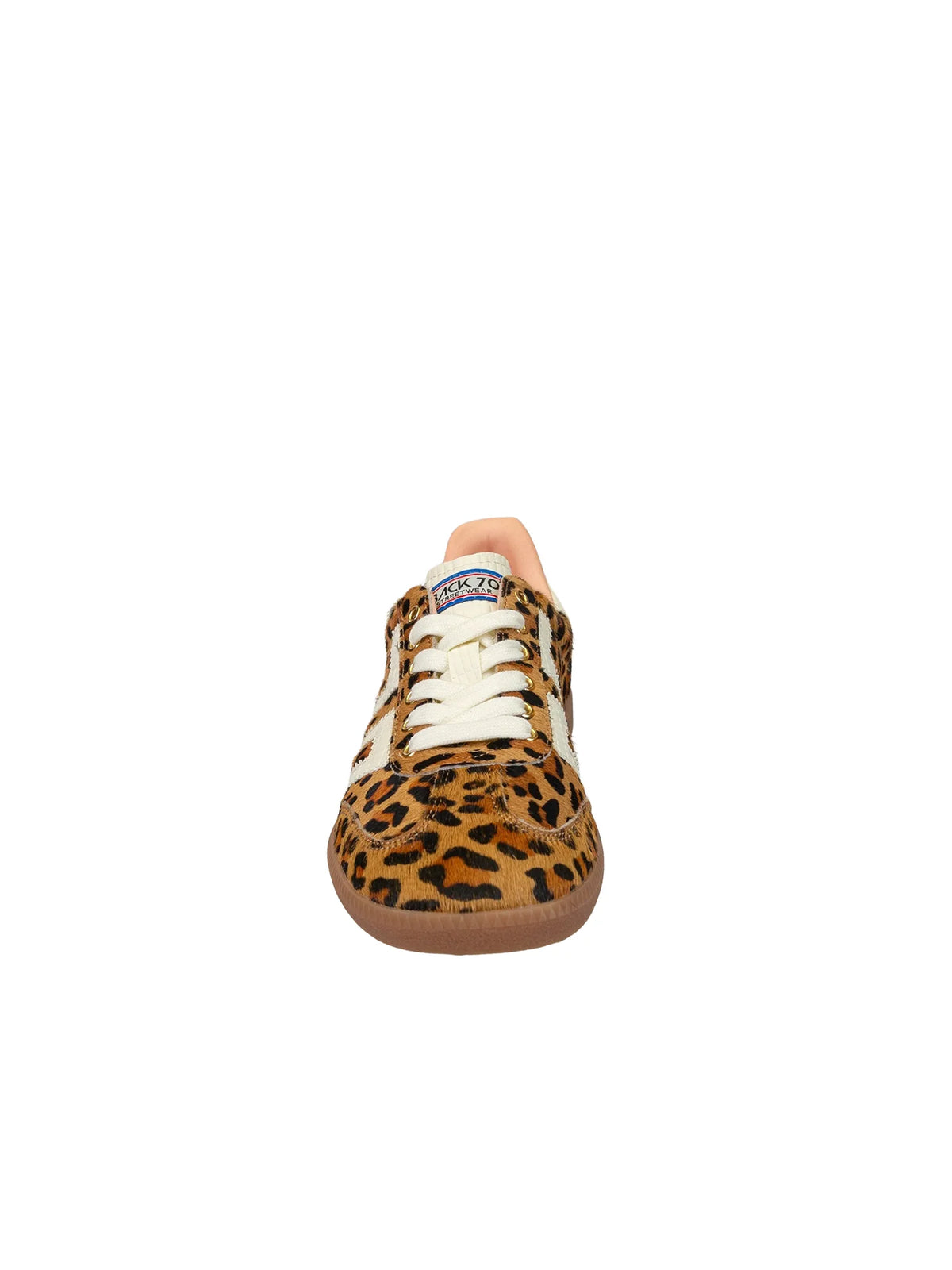 BACK 70 Cloud Sneakers in Leopard Camel White