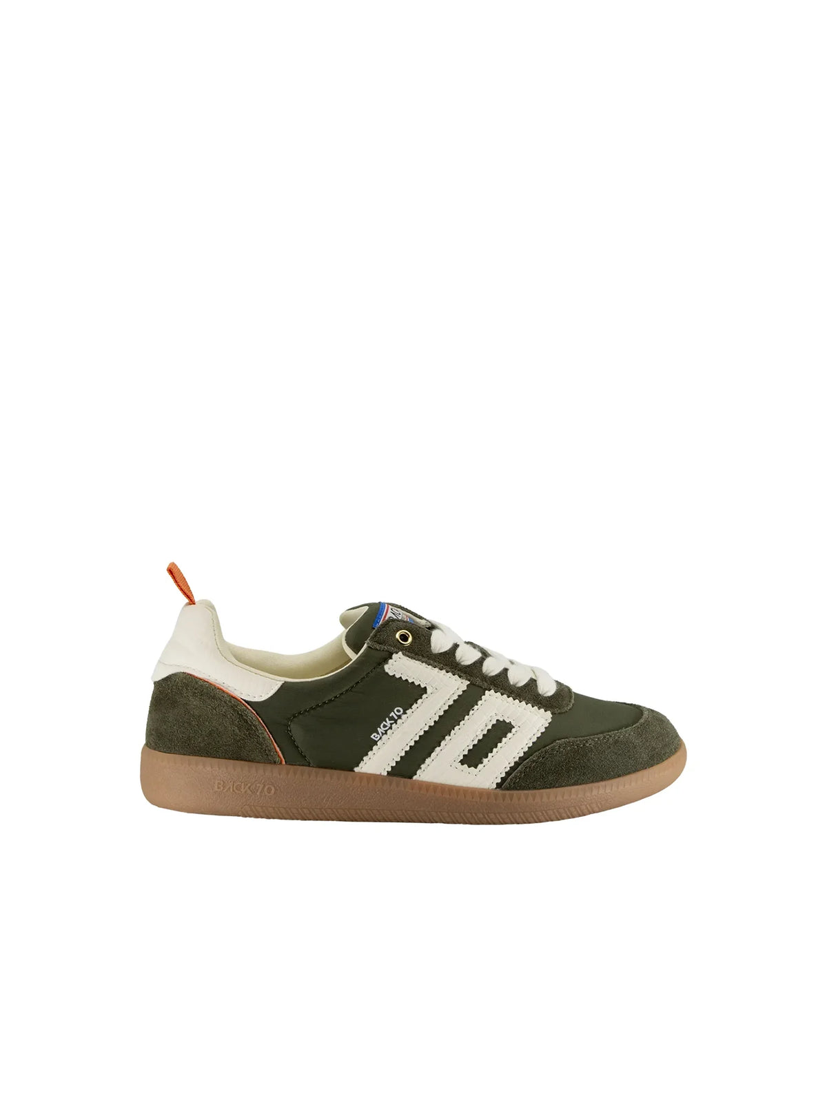 BACK 70 Ghost N Sneaker Olive Orange Milk
