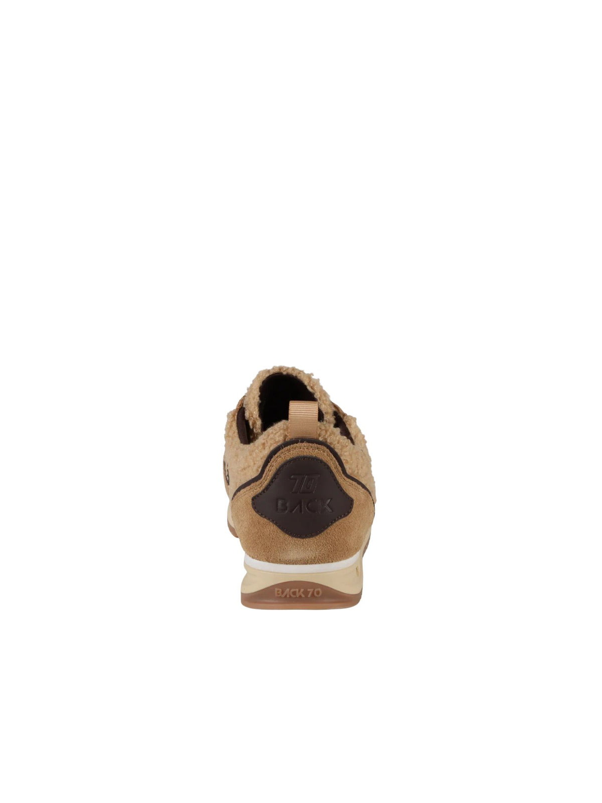 BACK 70 Jogger FT Platform Sneakers in beige coffee
