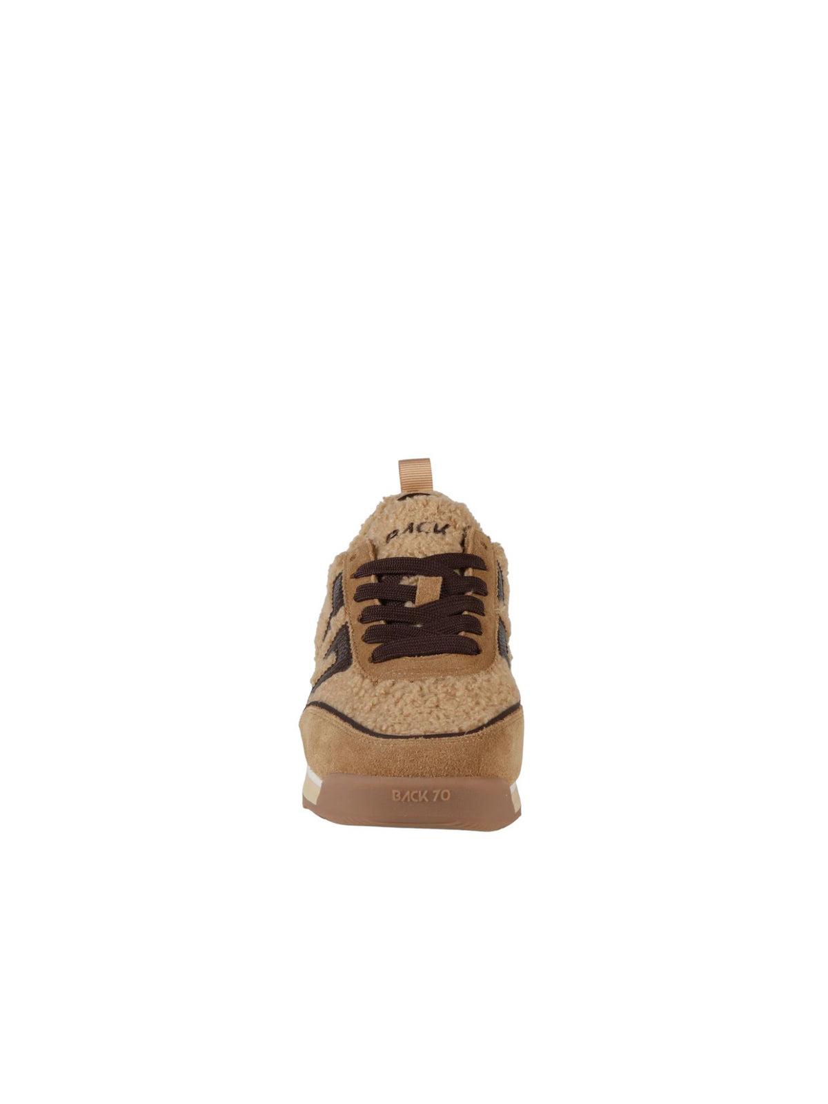 BACK 70 Jogger FT Platform Sneakers in beige coffee