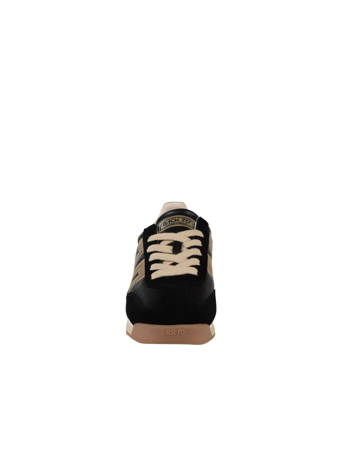 BACK 70 Jogger N Platform Sneakers in black gold