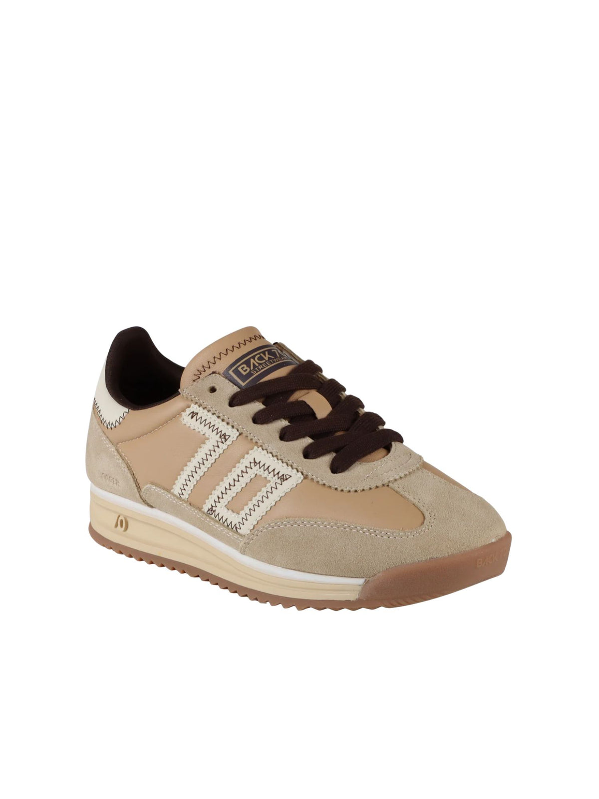 BACK 70 Jogger Z Platform Sneakers in beige milk coffee