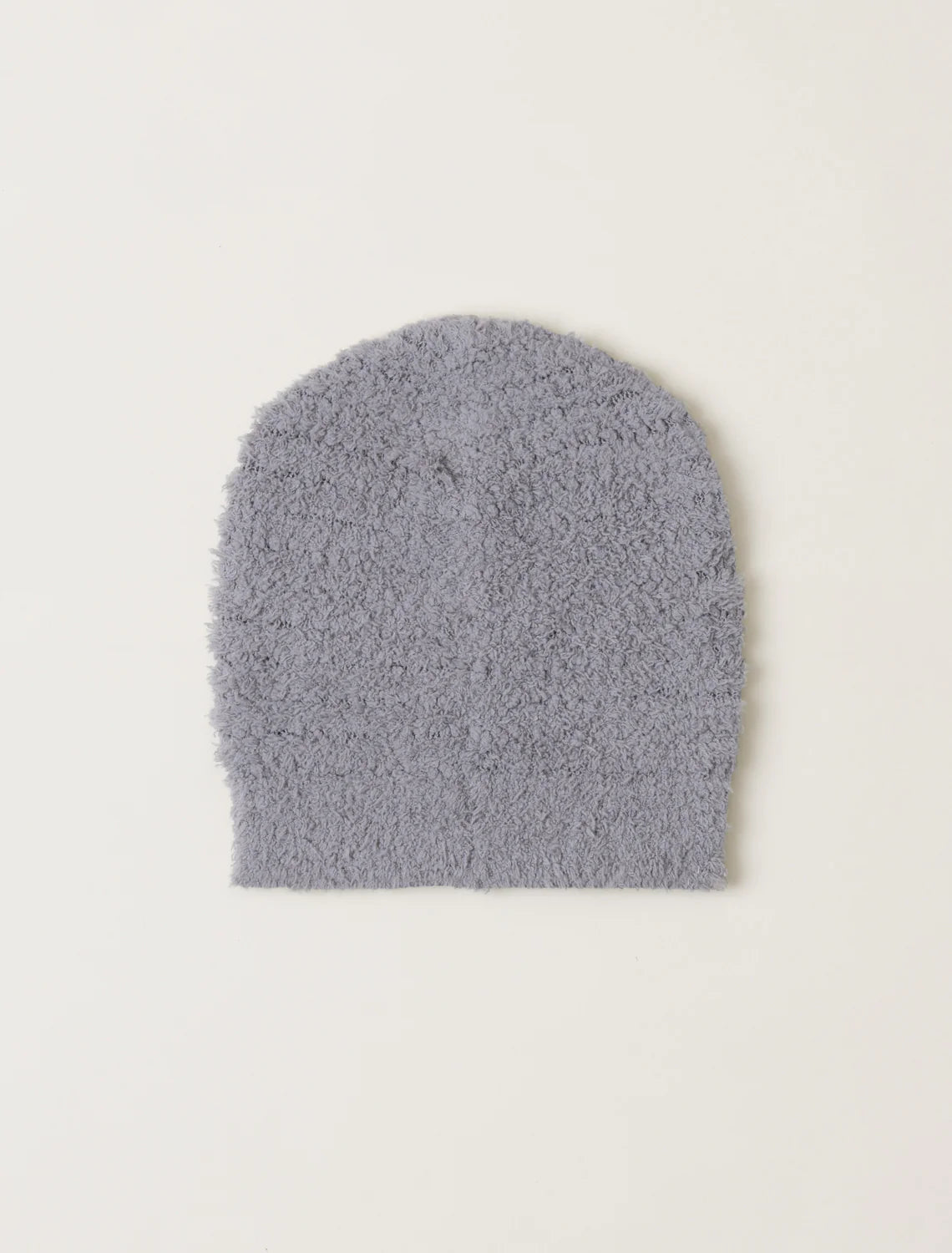 barefoot dreams cozychic boucle beanie in pewter