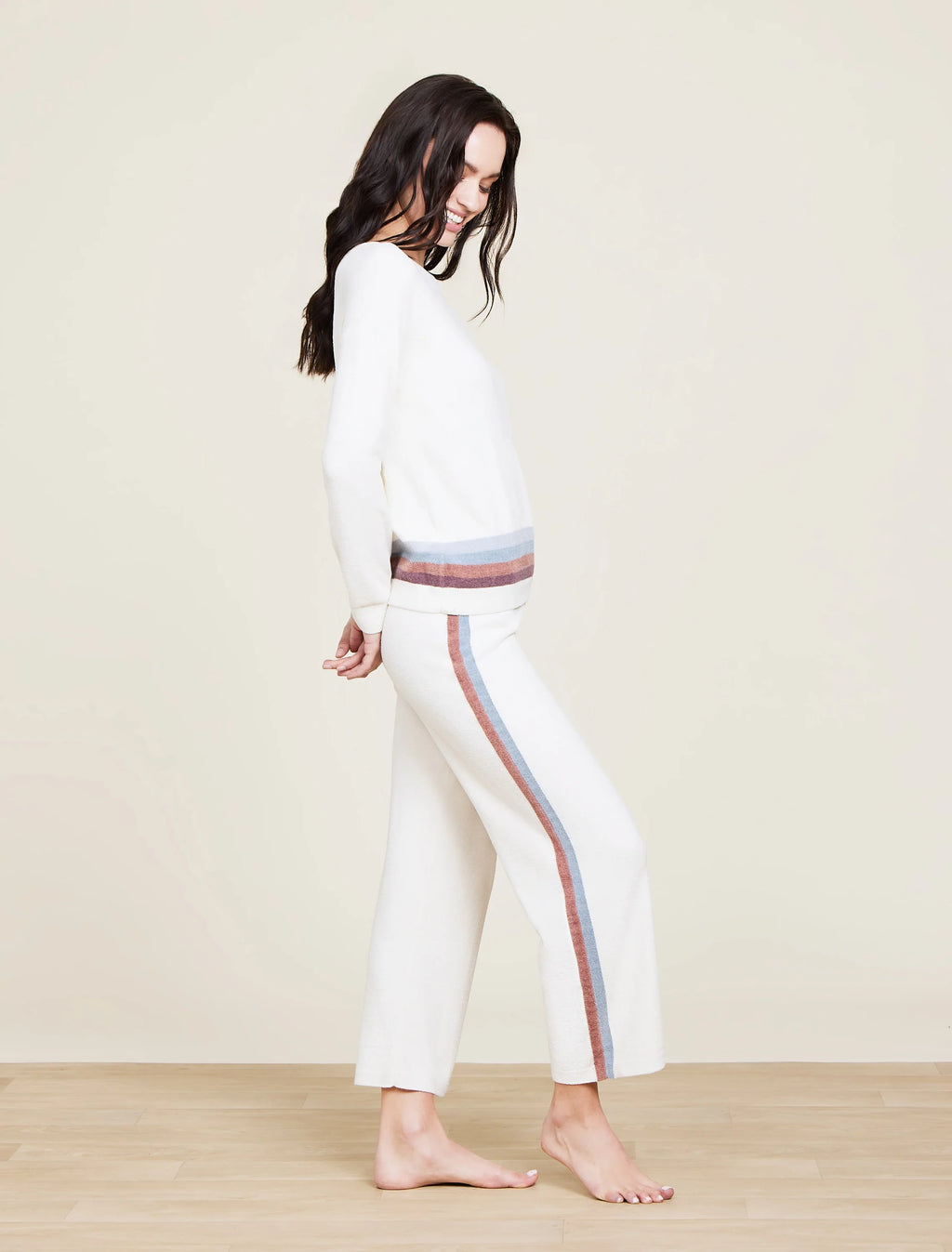 LOW CLASSIC Lc FLUFFY SLEEP STRIPE PANTS 2カラー 045b7ed42a70cb8a6de7041c8f4e5d