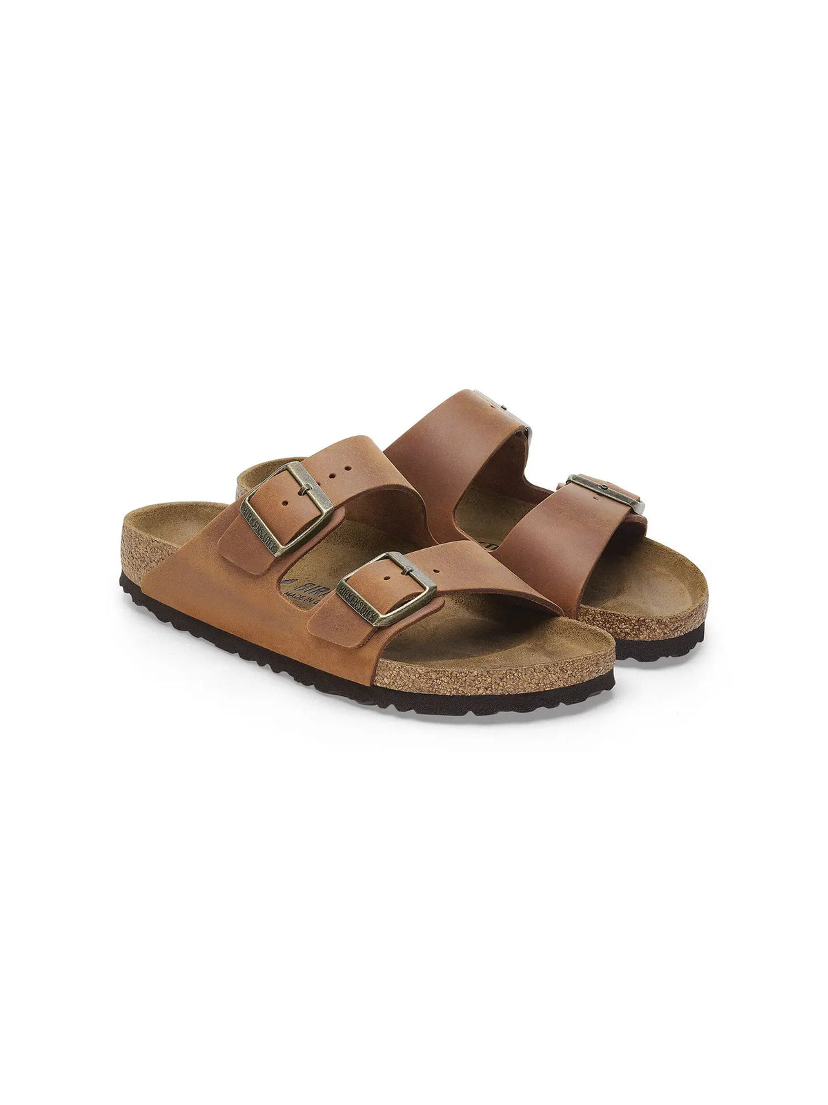 BIRKENSTOCK Arizona Sandal Oiled Leather Cognac