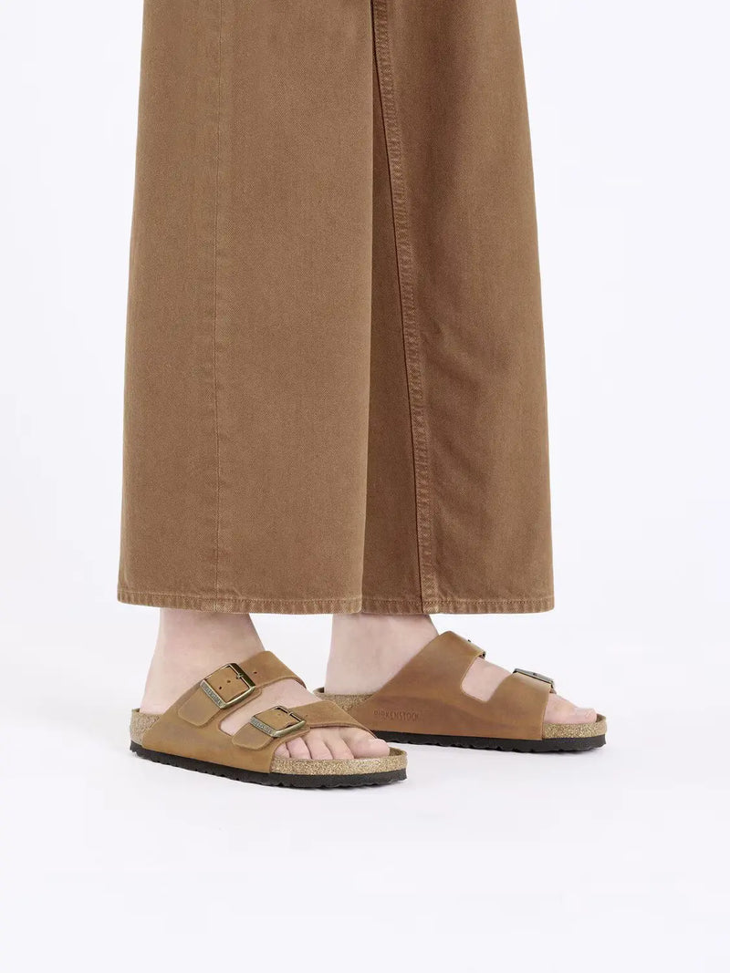 BIRKENSTOCK Arizona Sandal Oiled Leather Cognac