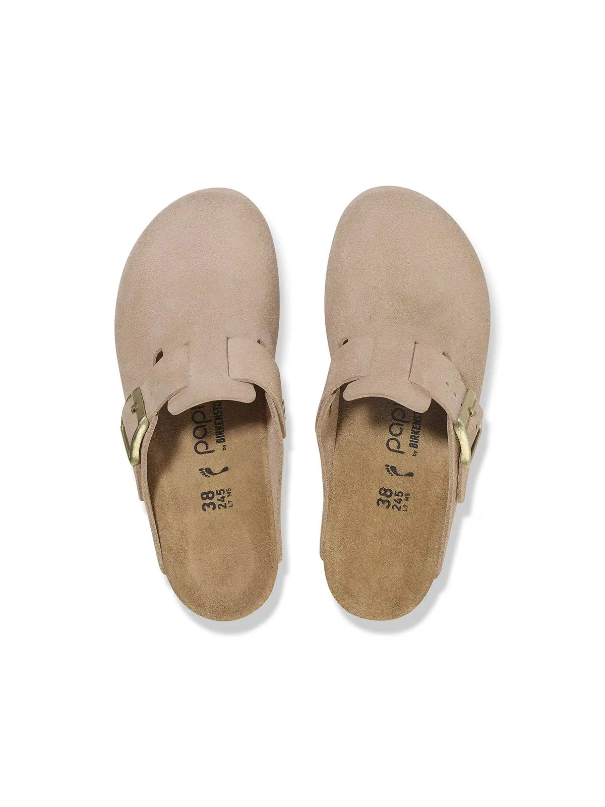 BIRKENSTOCK Fanny Suede Leather Warm Sand Narrow