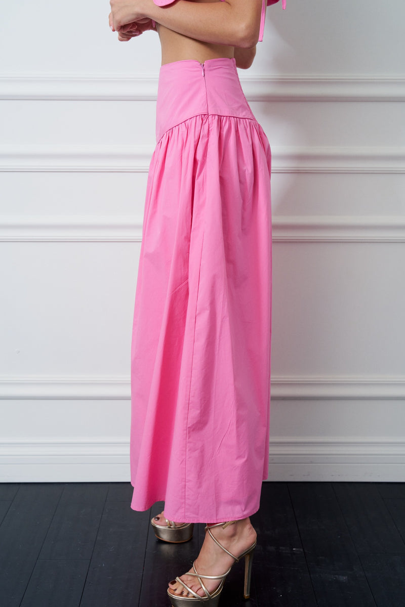 ciebon Emmeline Maxi Skirt in pink
