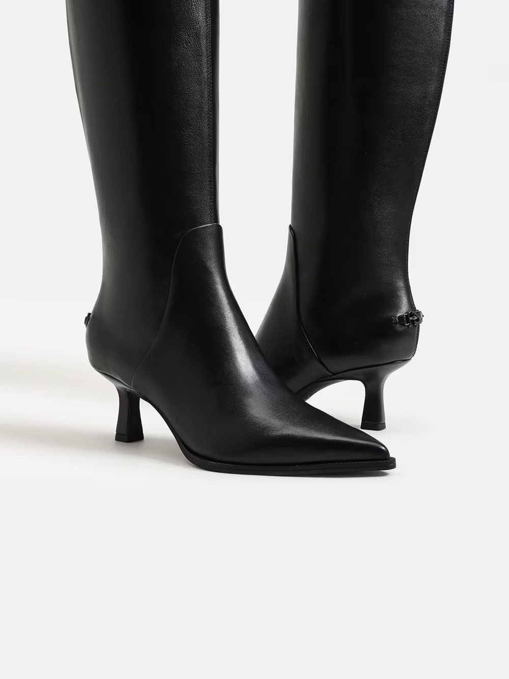 Circus NY by Sam Edelman Yulia Knee High Boot Black Leather