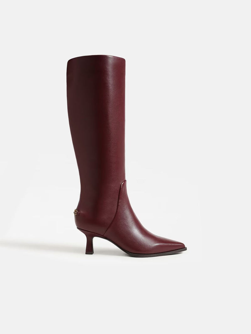 Circus NY by Sam Edelman Yulia Knee High Boot Chianti Leather