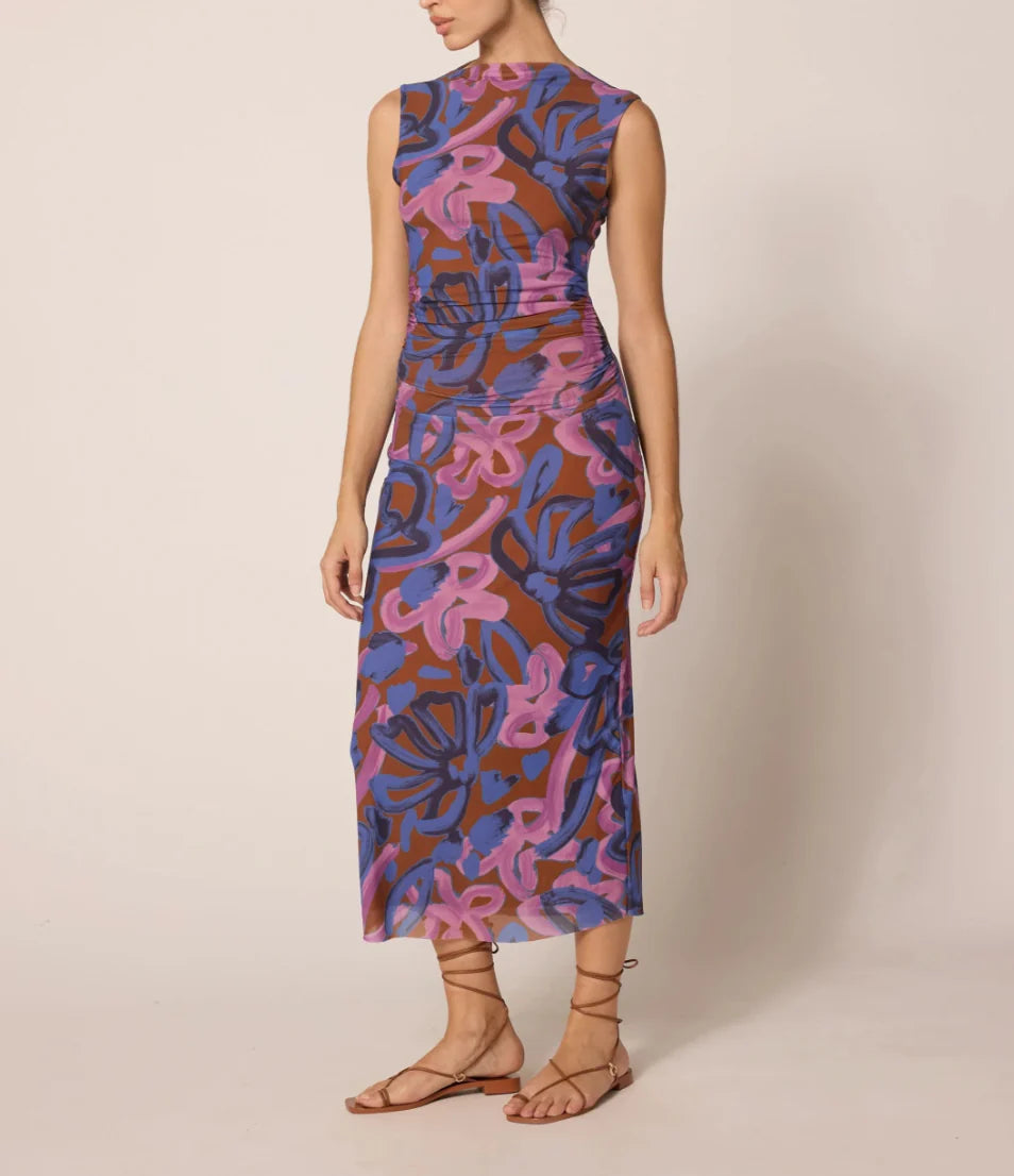 Cleobella Carrie Midi Dress in fresco