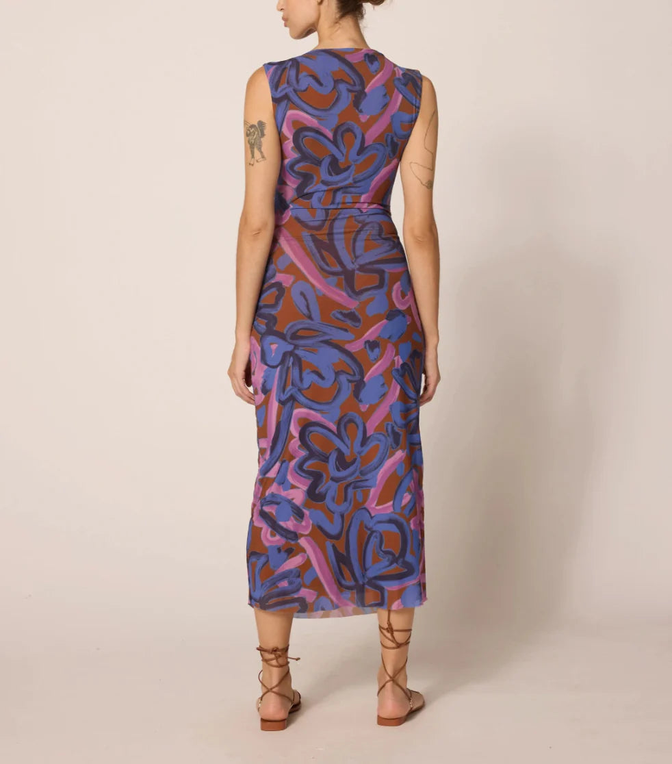 Cleobella Carrie Midi Dress in fresco