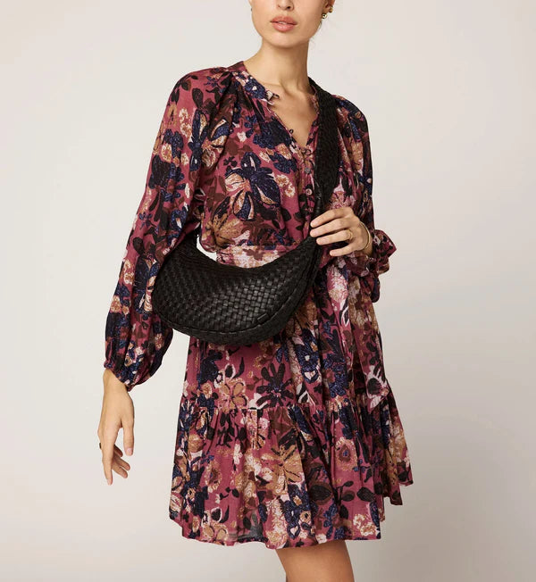 Cleobella Elvia Print Mini Dress in bergamo