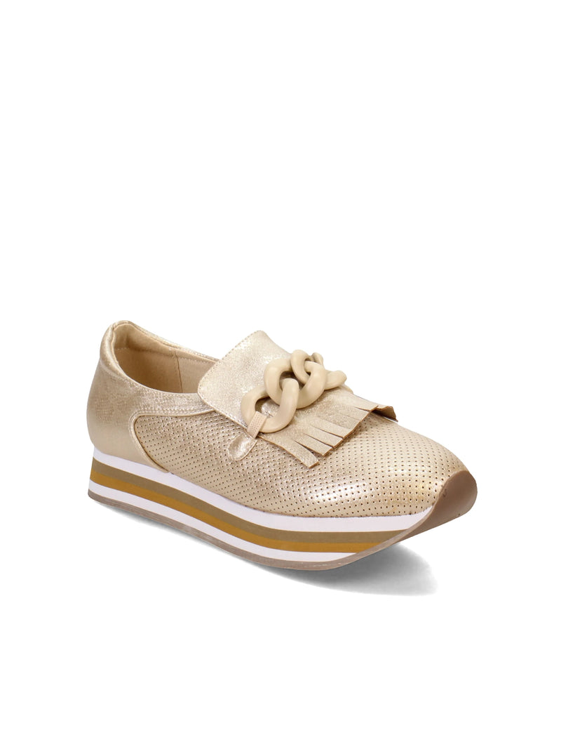 coconuts by matisse bess platform loafer in gold