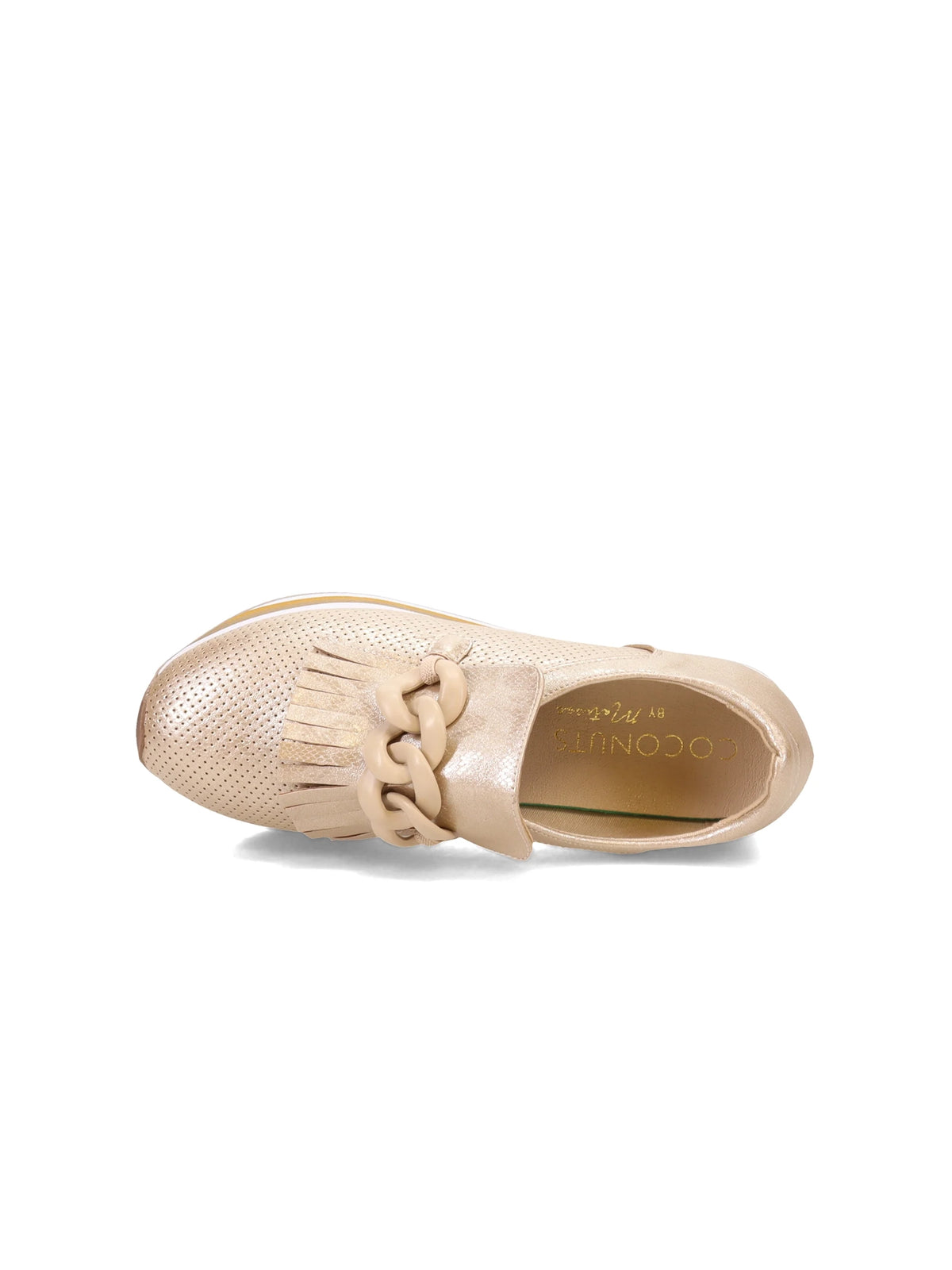 coconuts by matisse bess platform loafer in gold