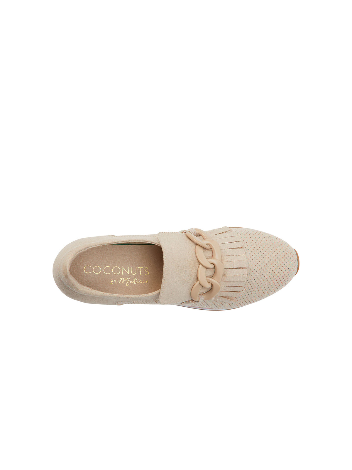 coconuts by matisse bess platform loafer in natural suede