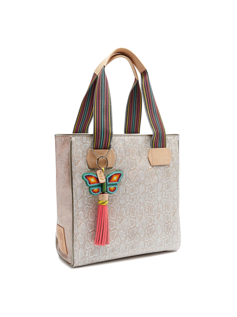 consuela handbags classic tote bag in clay