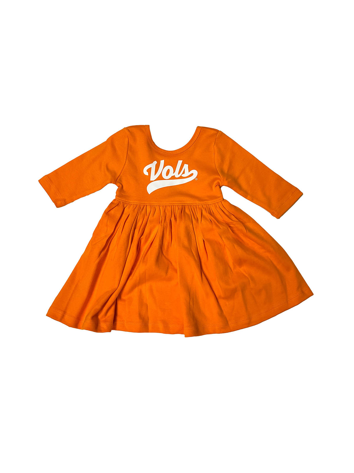University of Tennessee Baby & Toddler Orange Vols Spin Dress TN Gameday