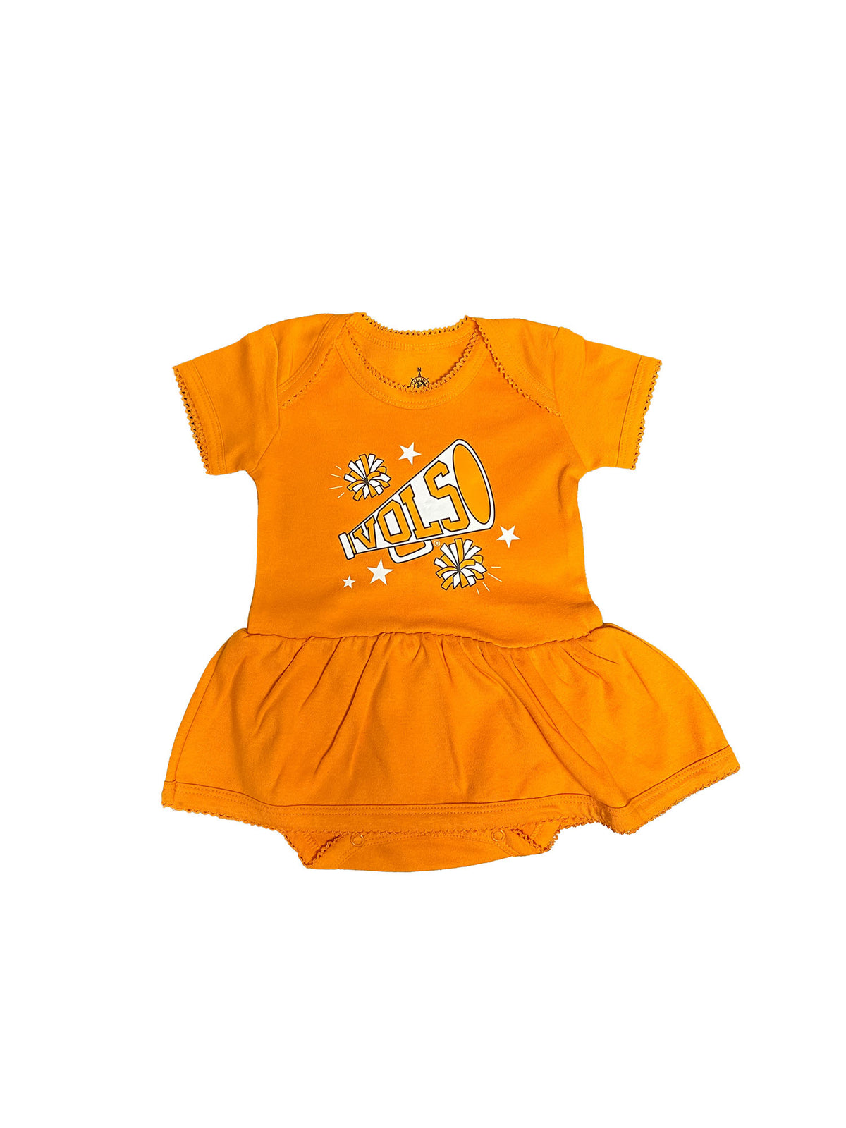 University of Tennessee Baby & Toddler Orange Vols Megaphone Bodysuit Dress