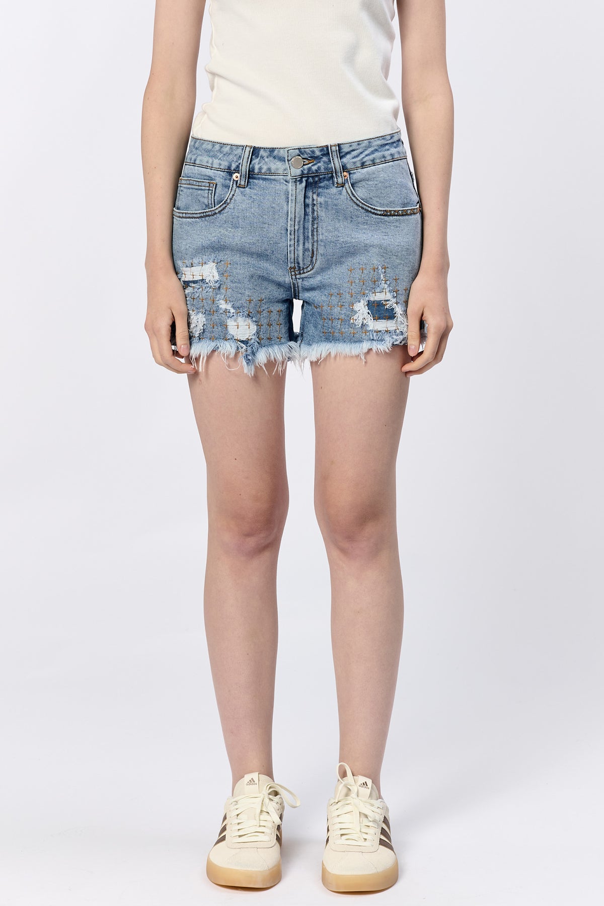 Dear John Carrie Denim Shorts Shorts in sedona