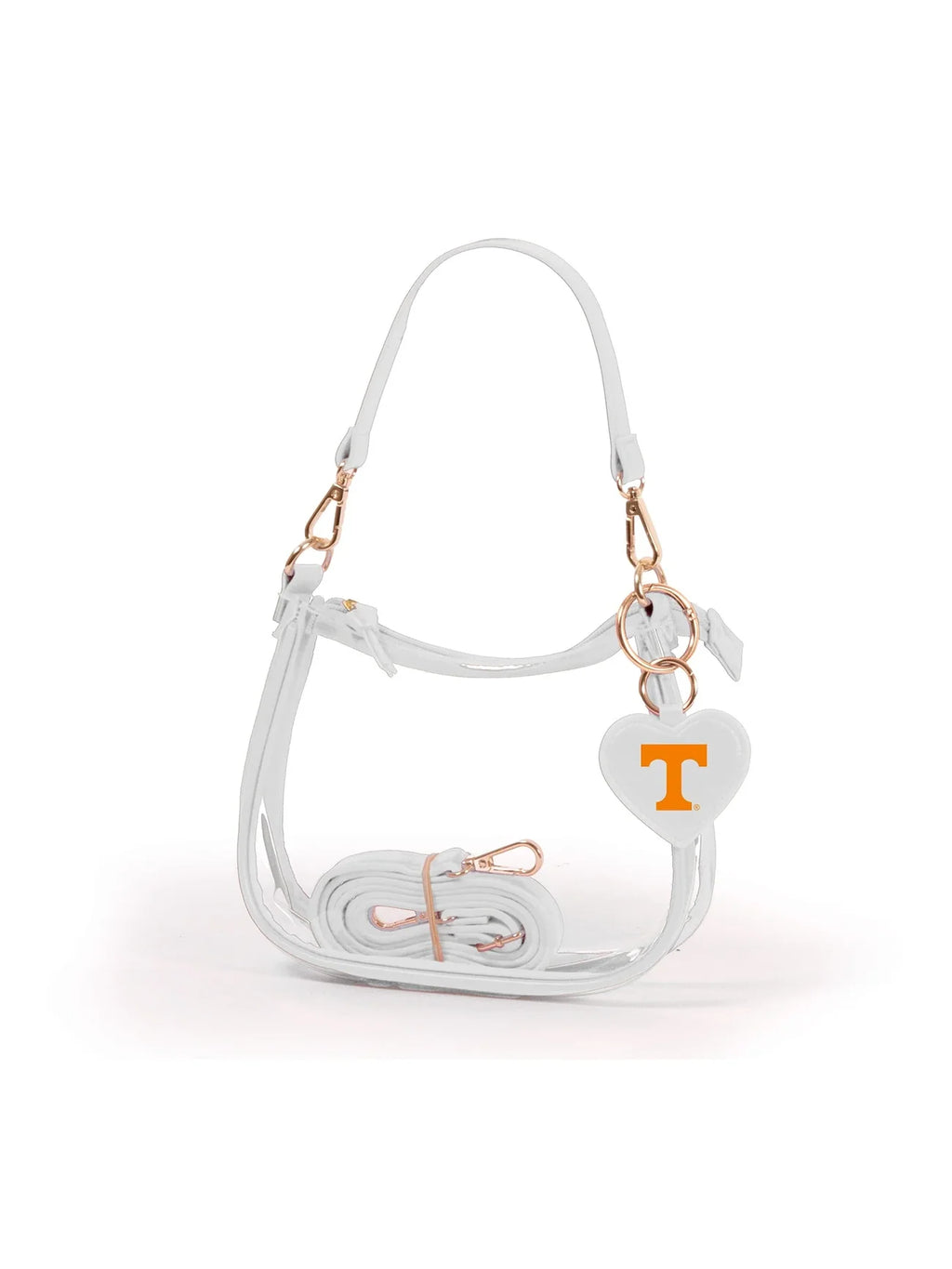 The Clara Clear Purse - White main image 1