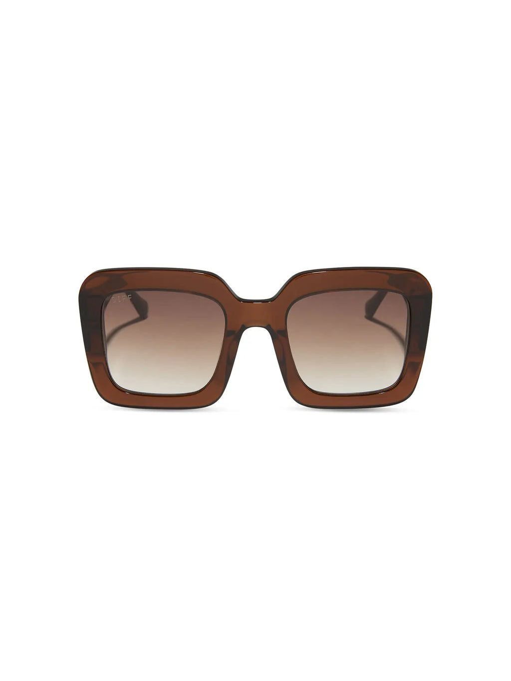 DIFF Eyewear KAIA Mulberry Wine Gradient Sunglasses Classic Square outlet