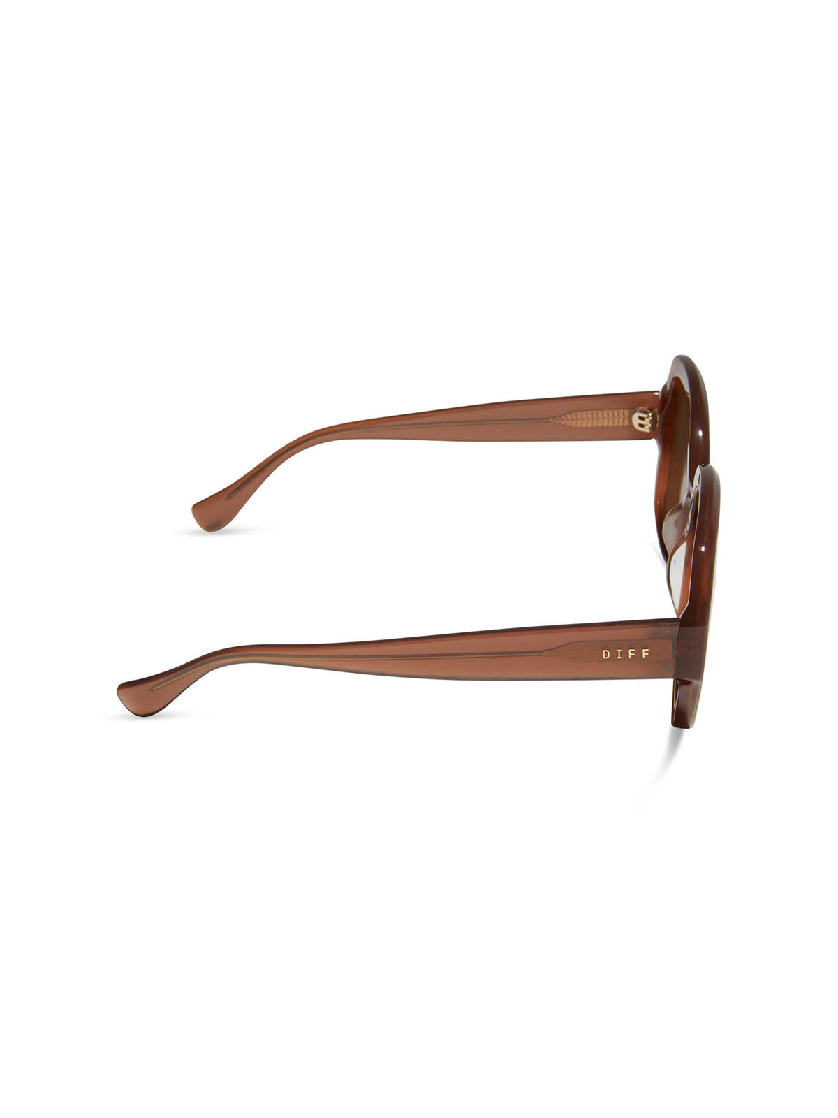 DIFF Eyewear Seraphina Sunglasses Macchiato & Brown Polarized