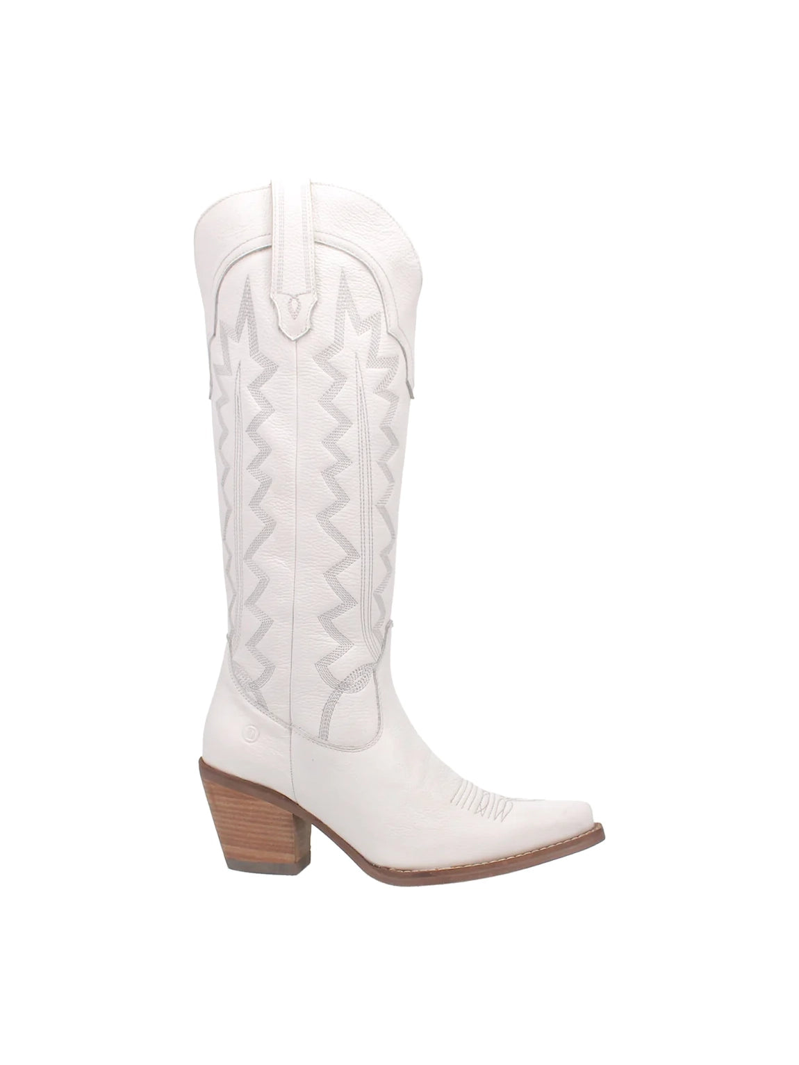 dingo 1969 high cotton tall leather white cowboy boots in white