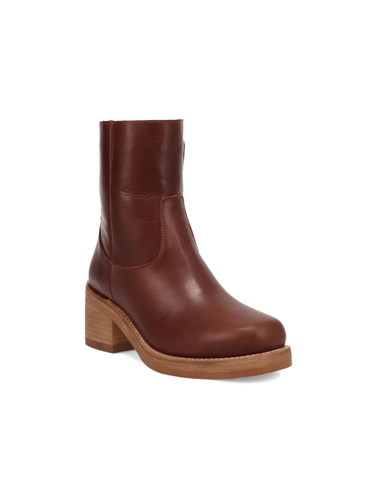 Dingo1969 Roxy Leather Bootie in brown