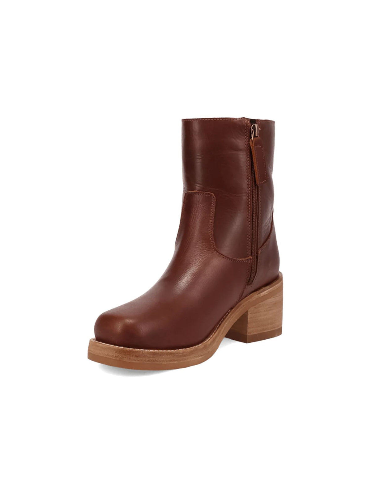 Dingo1969 Roxy Leather Bootie in brown