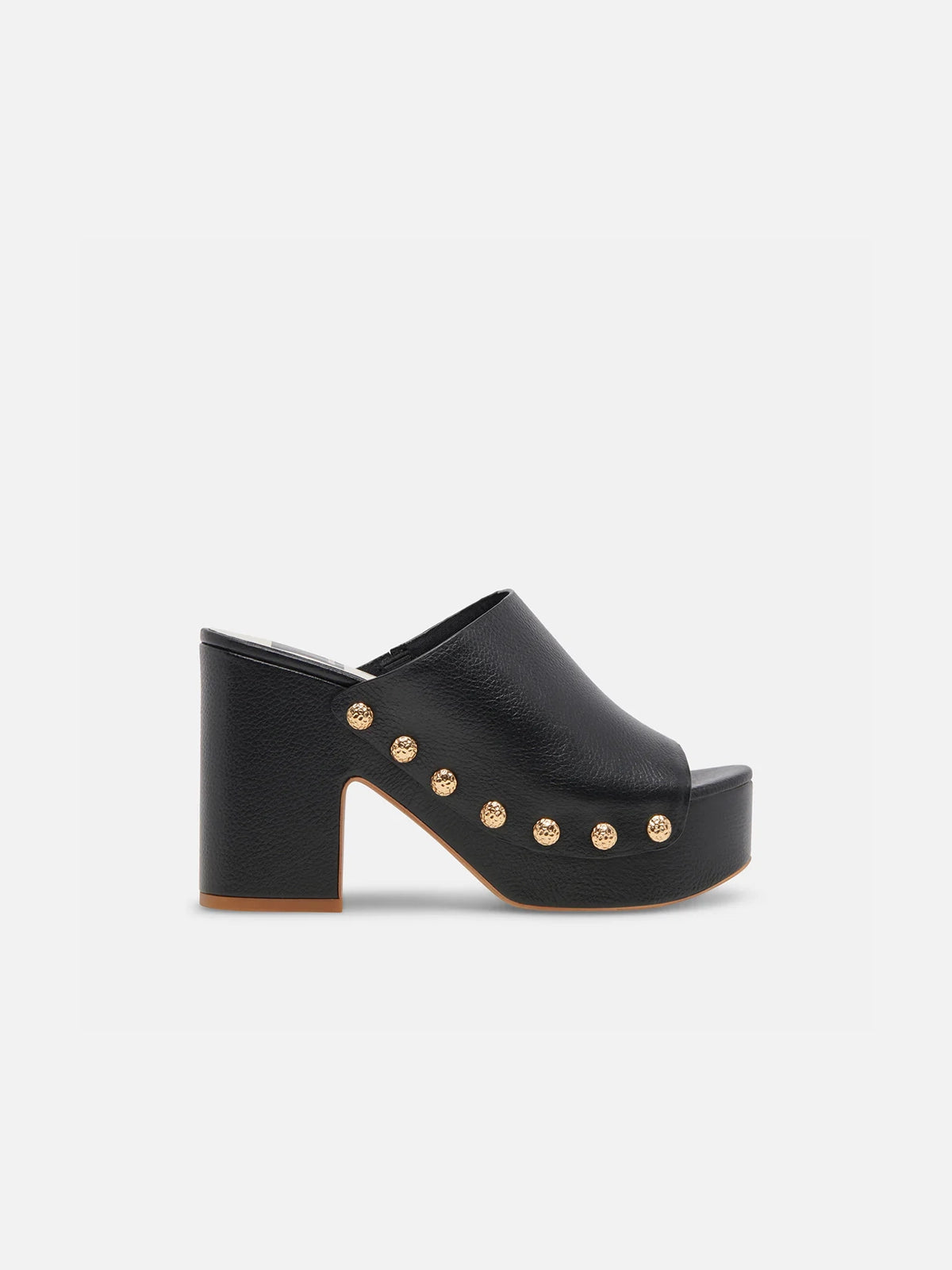 dolce vita emol chunky platform heels in black leather