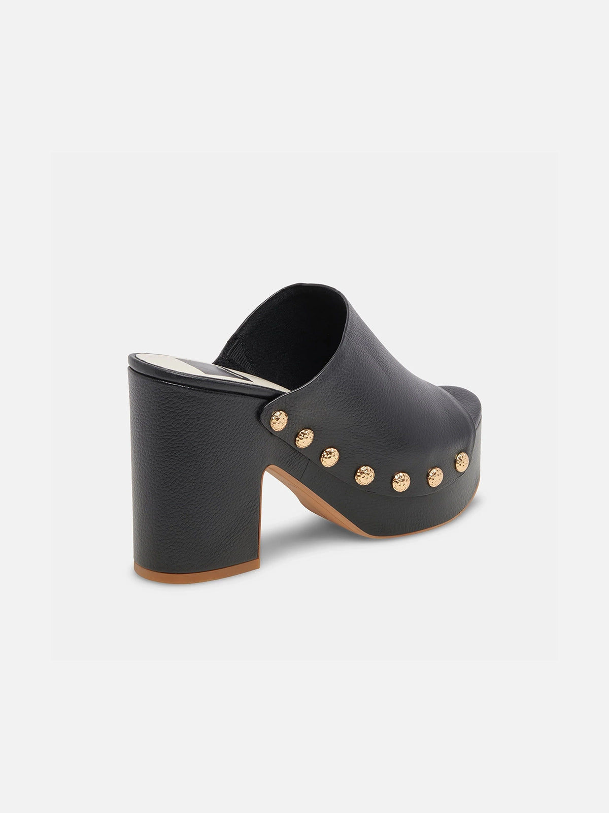 dolce vita emol chunky platform heels in black leather
