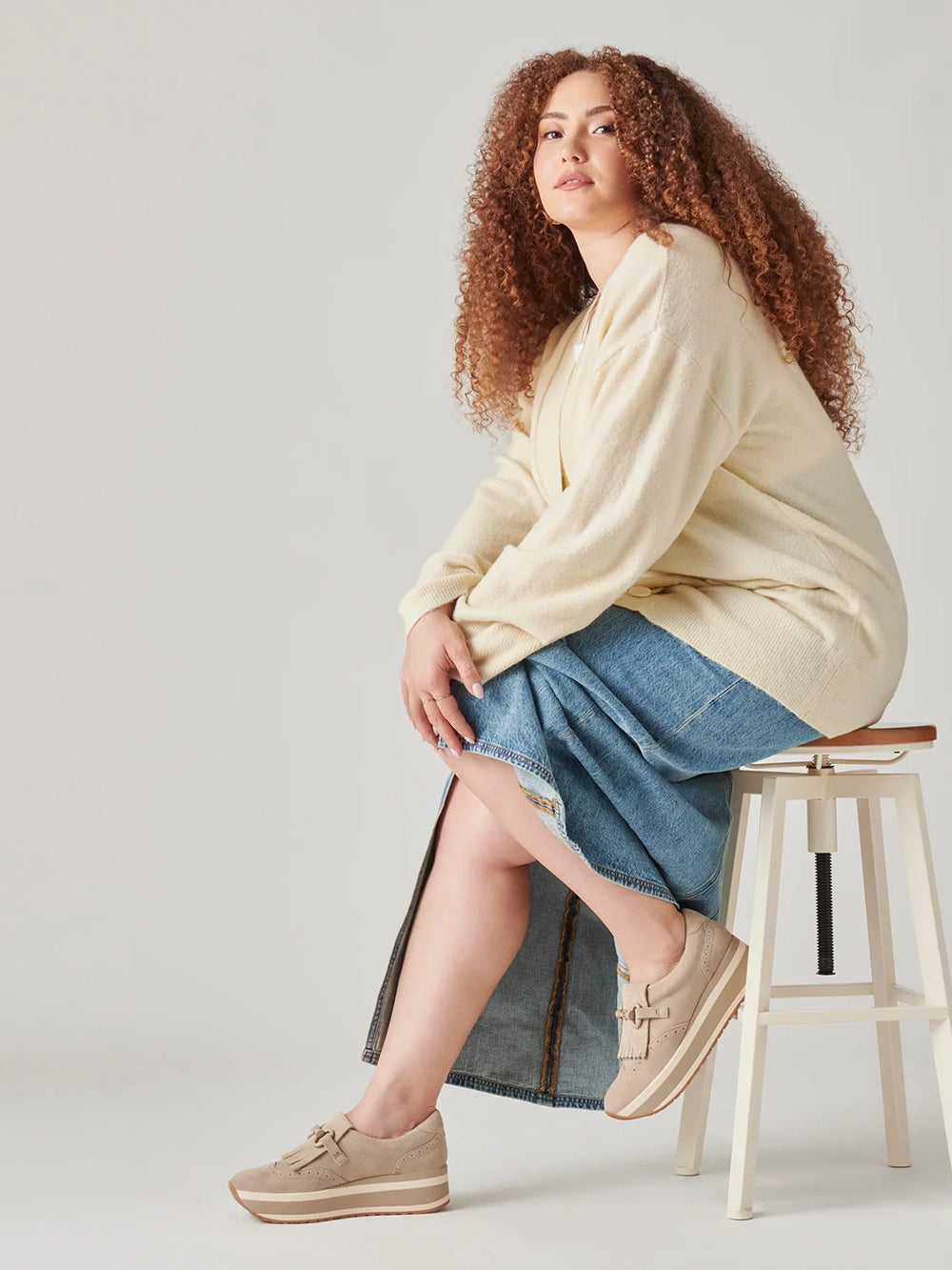 dolce vita jhax platform sneakers in almond suede