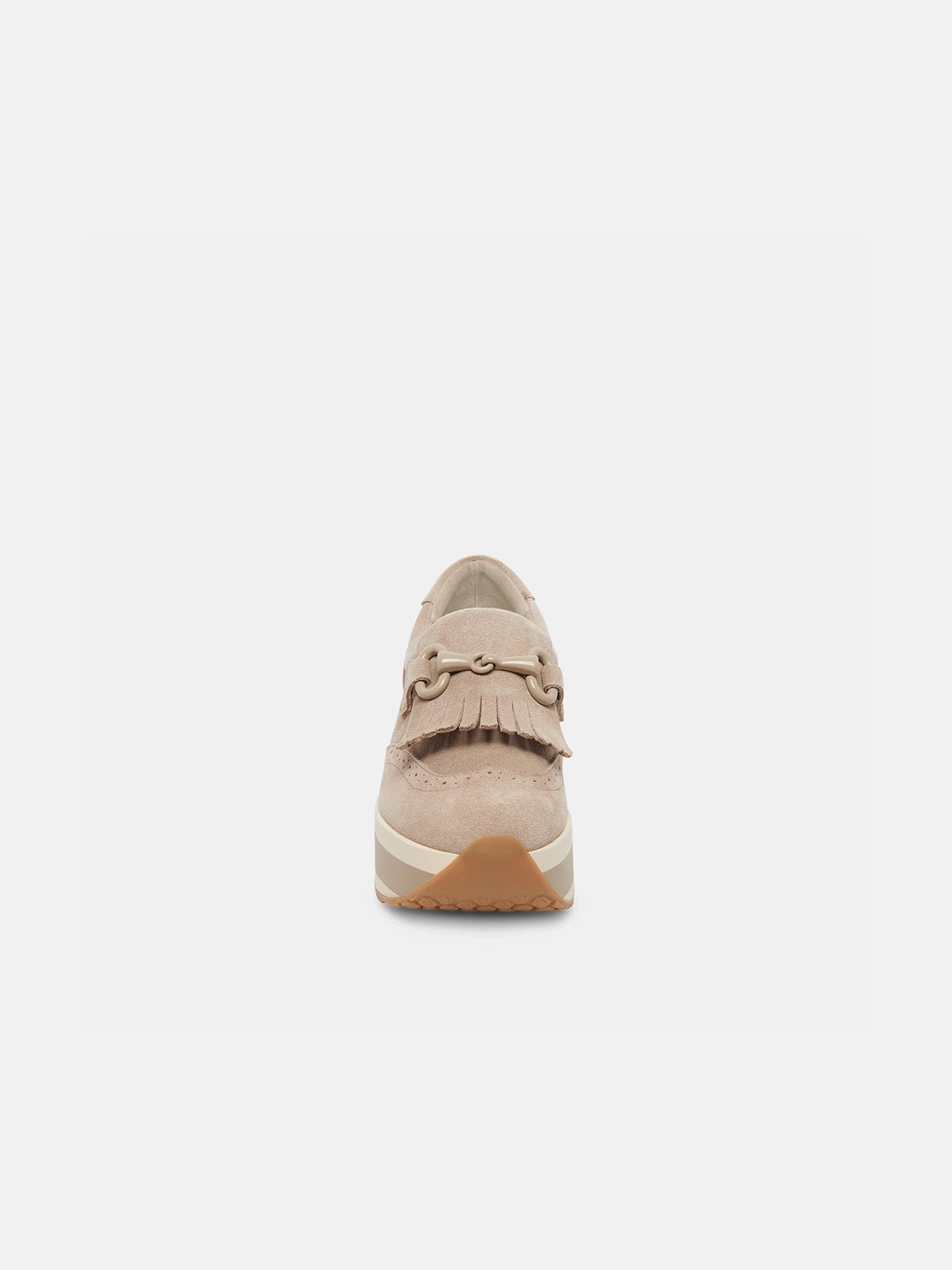 dolce vita jhax platform sneakers in almond suede