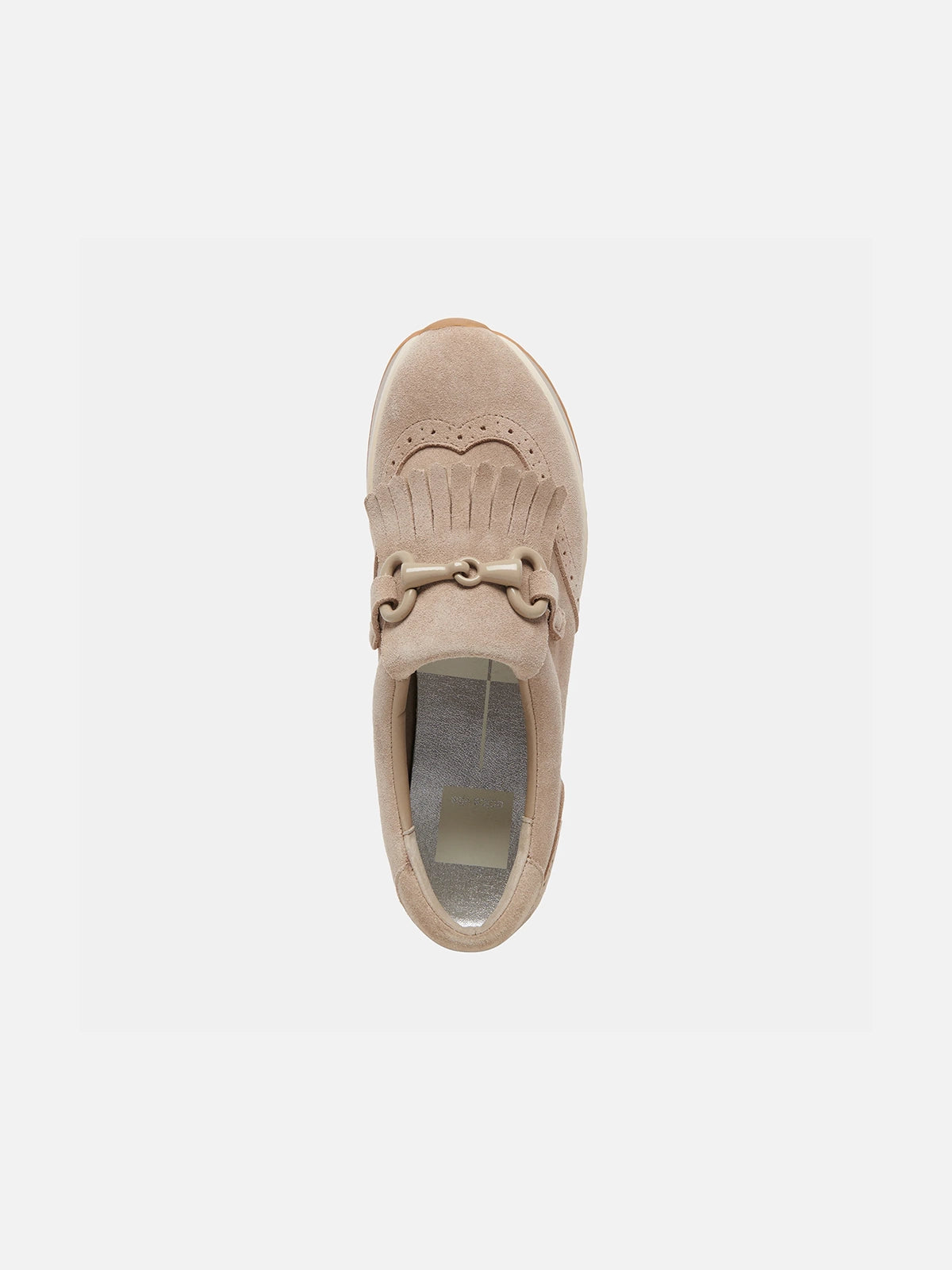 dolce vita jhax platform sneakers in almond suede