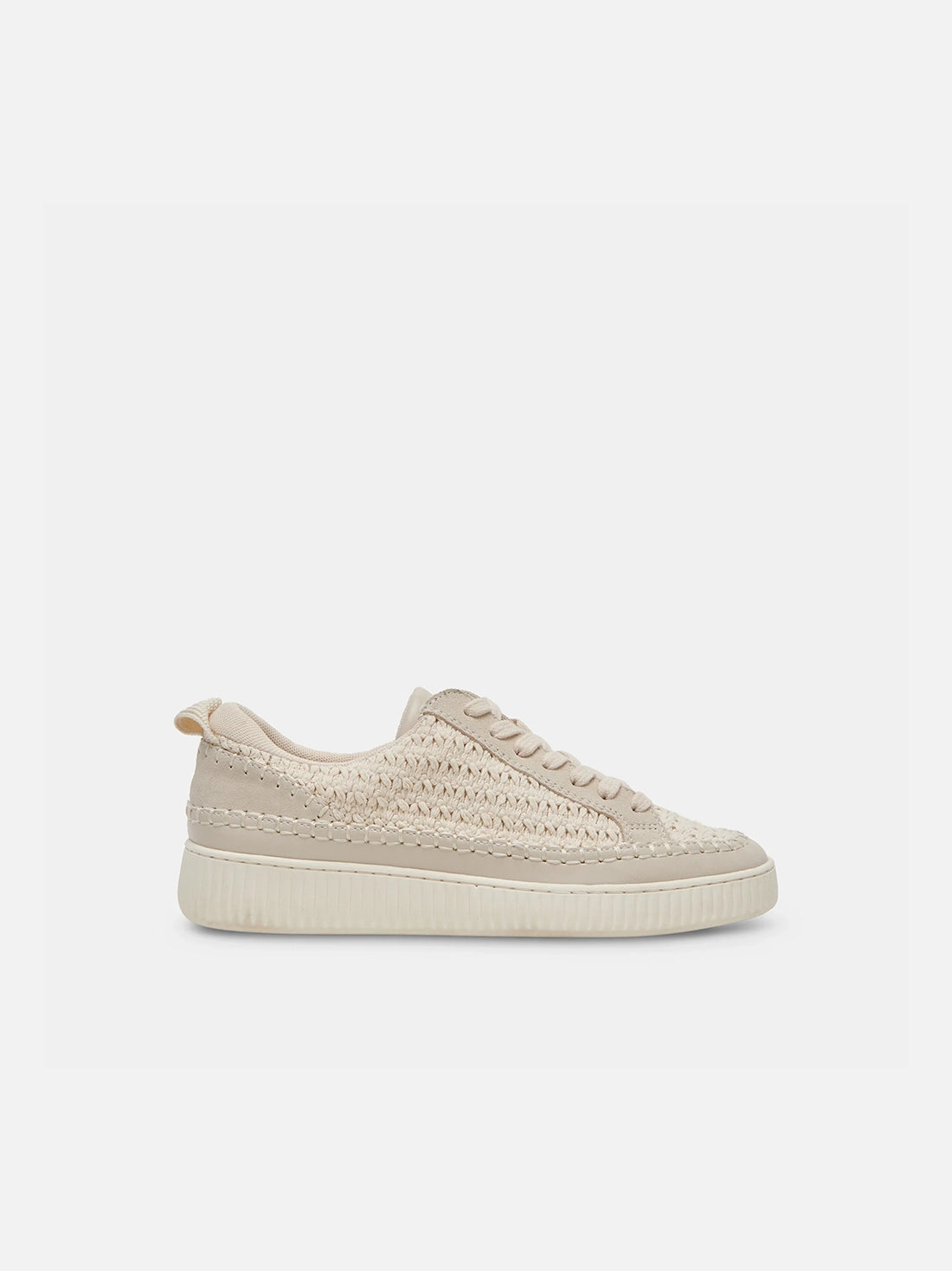 Dolce Vita Nicona Knit Sneaker in sandstone