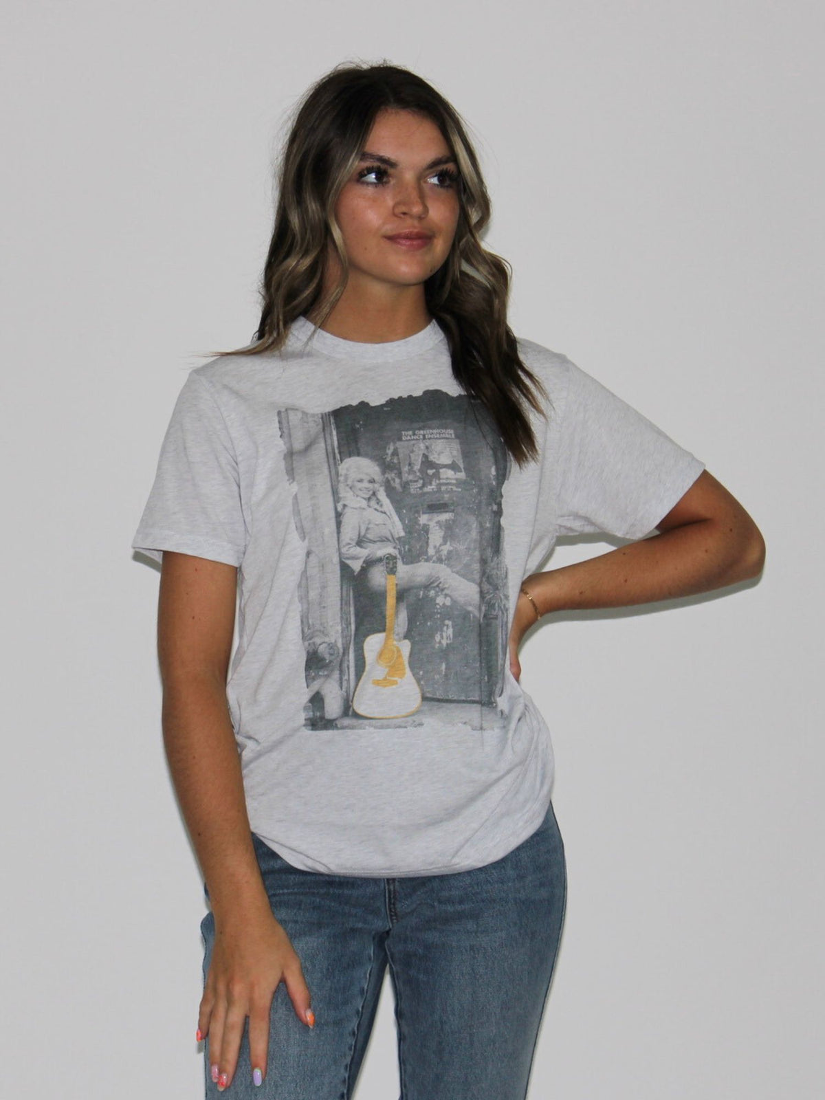 Dolly Tennessee Guitar Graphic Tee Dolly Parton T-Shirt