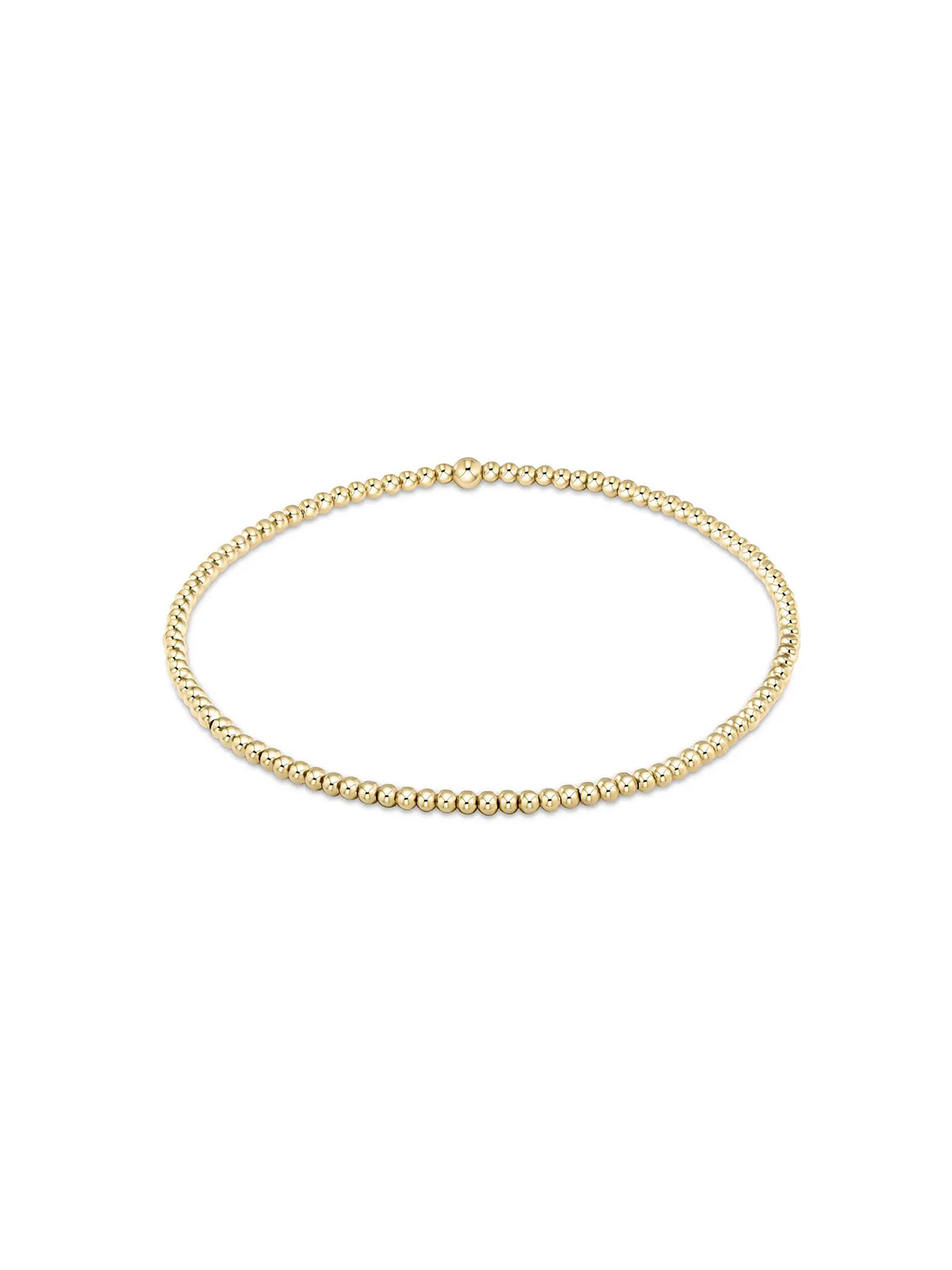 enewton Classic Gold 2mm Bead Bracelet 14k Gold-Filled