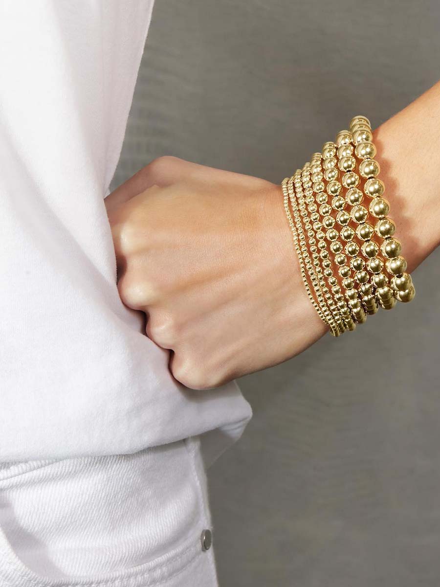 enewton Classic Gold 2mm Bead Bracelet 14k Gold-Filled