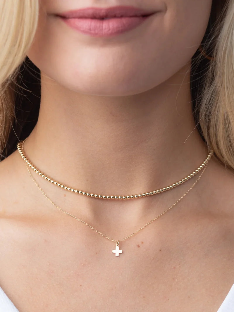 enewton 16" Signature Cross Gold Charm Necklace Gold