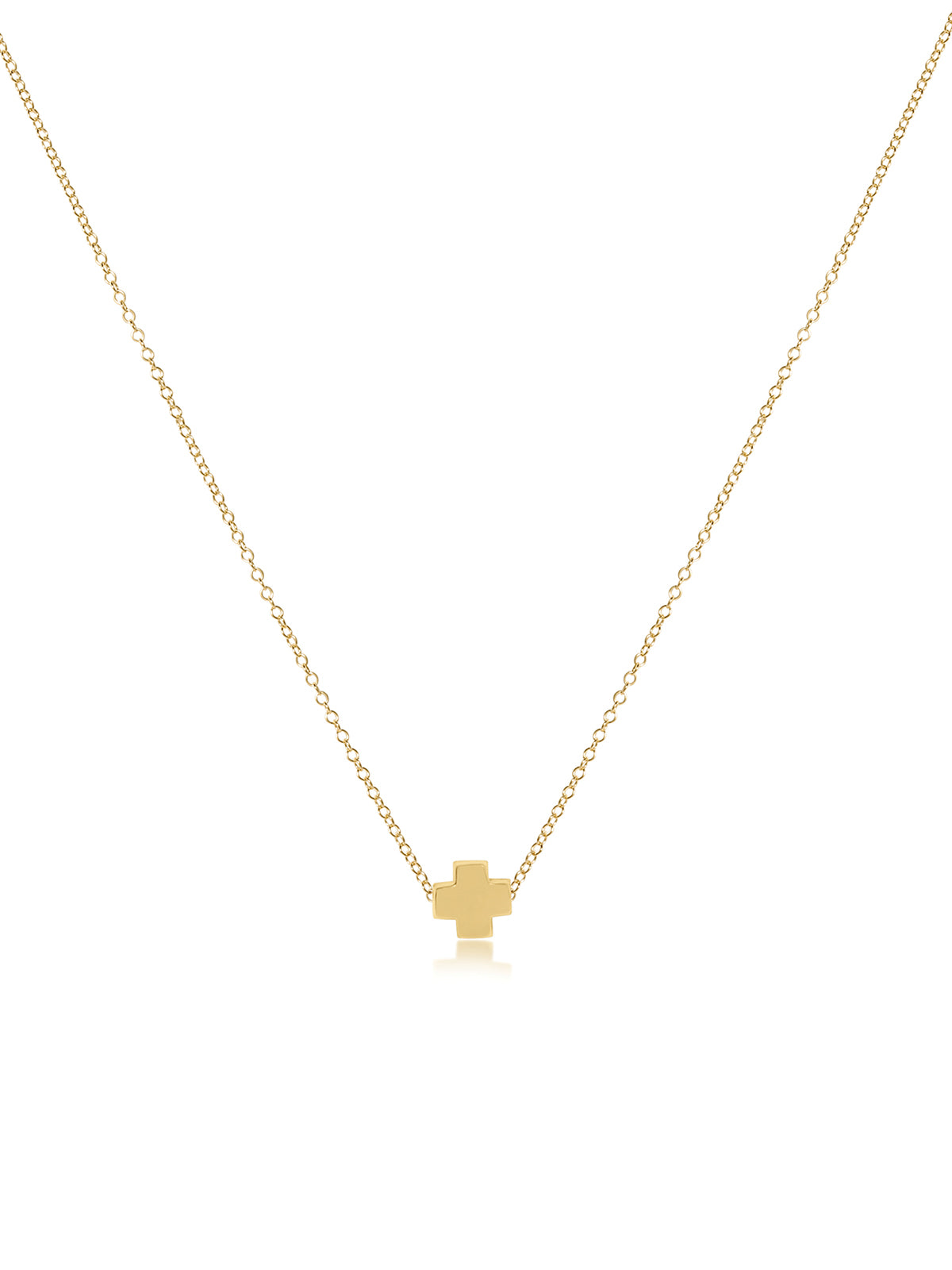 enewton 16" Signature Cross Gold Necklace Gold