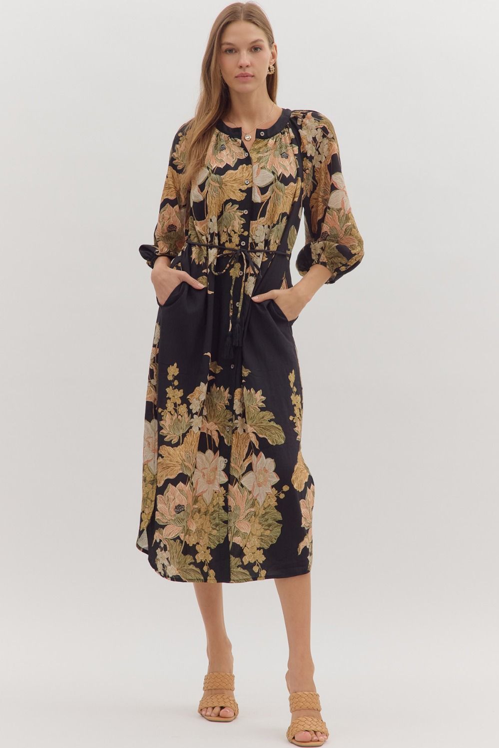 wildflower midi dress Wildflower Way Midi Dress – Bliss