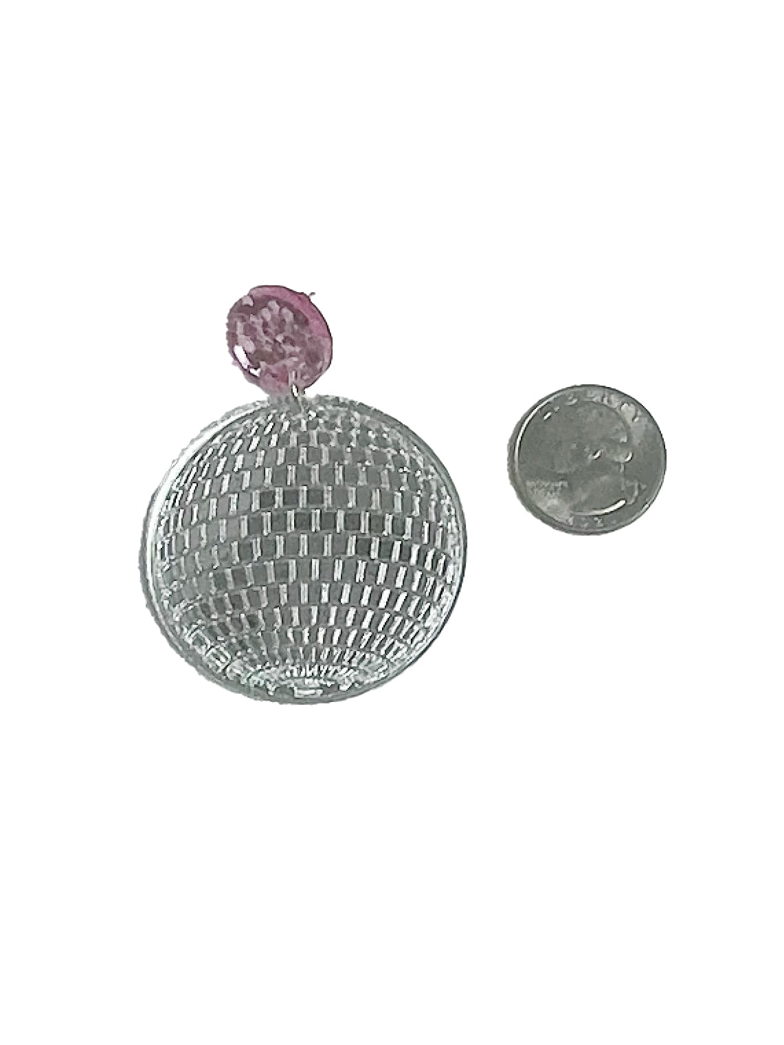 Disco Ball Dangle Earrings